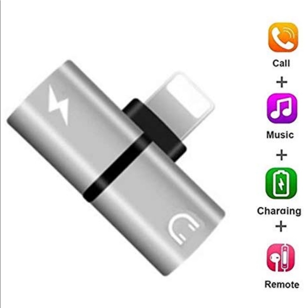 COPY - 2 in 1 Lightning Splitter Adapter for iPho…